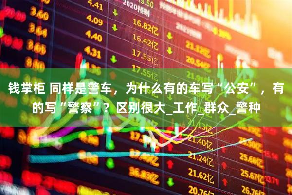 钱掌柜 同样是警车，为什么有的车写“公安”，有的写“警察”？区别很大_工作_群众_警种